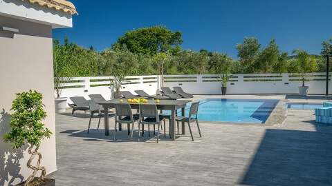 Ostria Luxury Villa Outdoor